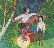 Ernst Ludwig Kirchner Der Einradfahrer Spain oil painting artist